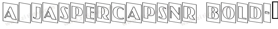 a_JasperCapsNr Bold字体转换